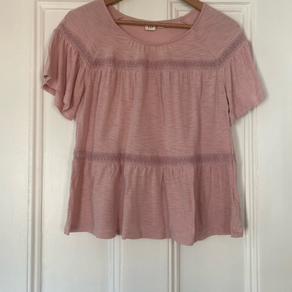 GAP Blush Pink Blouse